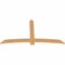 Ekena Millwork Bellingham Timber Gable Bracket, Western Red Cedar, 84"W x 45"H x 1 1/2"D x 5 1/2"F, 13/12 Pitch GBW084X45X0206BEL00SWR - alternate 4